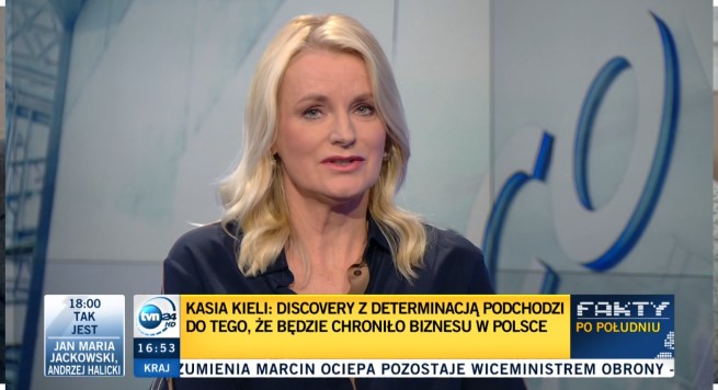 CEO TVN Katarzyna Kieli (fot. TVN24)